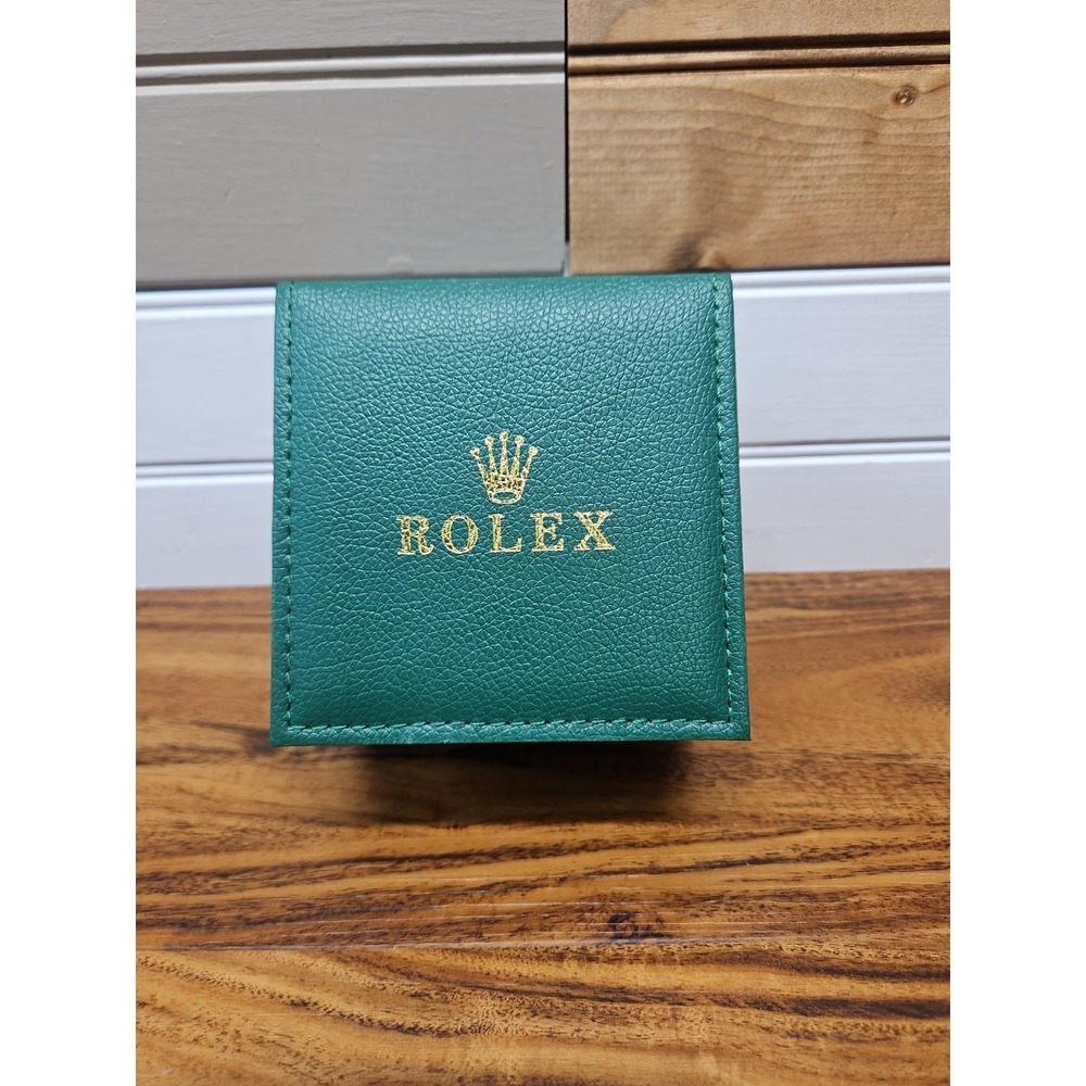 Vintage Rolex Watch Box Set With Bag & Tags & Card Holder